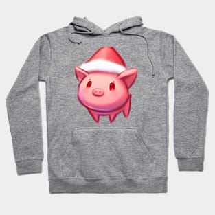 Cute Pig Drawing Hoodie